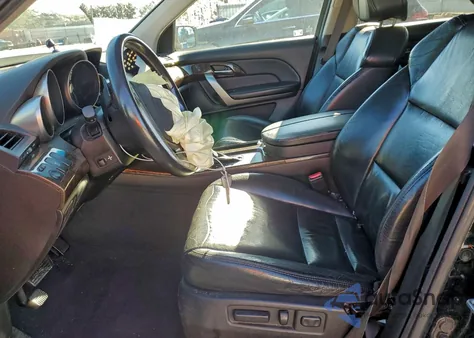 2012 Acura Mdx Technology z USA, uszkodzony, nr VIN 2HNYD2H42CH500214